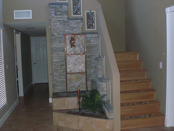 BUILT-IN WATER FEATURE