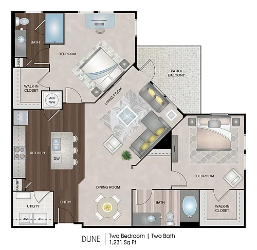 Floor plan Dune
