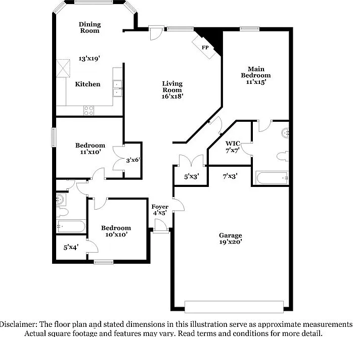 3 bed, 2.0 bath, 1523 sqft, $1,735 — Photo 2