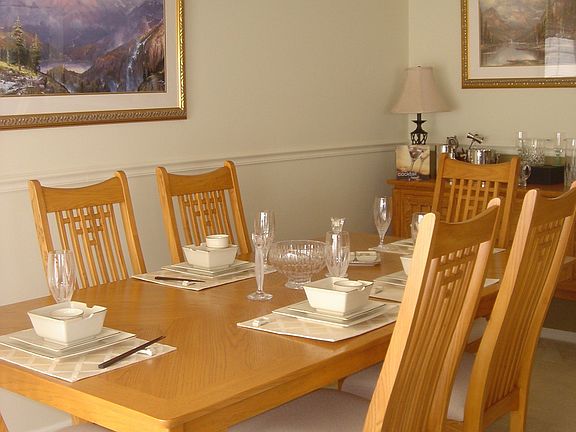 Dining room side of great room