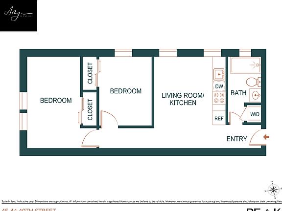 2nd image of 45-44 40th St #2R