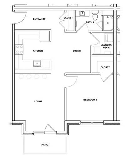 Floor plan Cornet