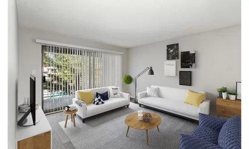 Living Room | Creekwood | Apartments For Rent In Hayward CA - Creekwood