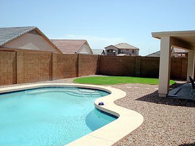 Great yard with sparkling pool!