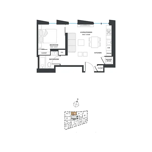 Floor plan E1606
