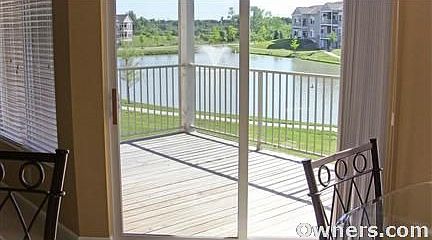 Kitchen view of lake
