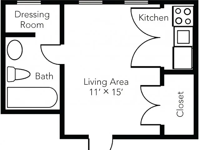 Floor plan Efficiency Plus