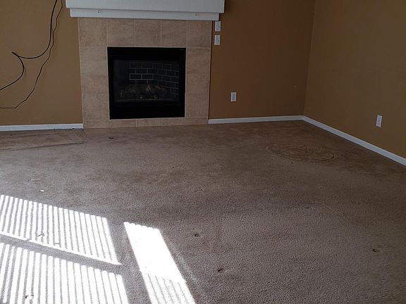 Family Room with gas fire place