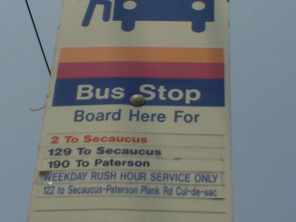 NYC Direct Bus Stop Close By
