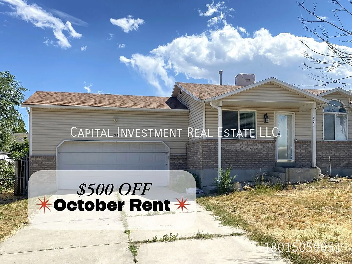 **Move In Special - $500 Off October's Rent** — Photo 1