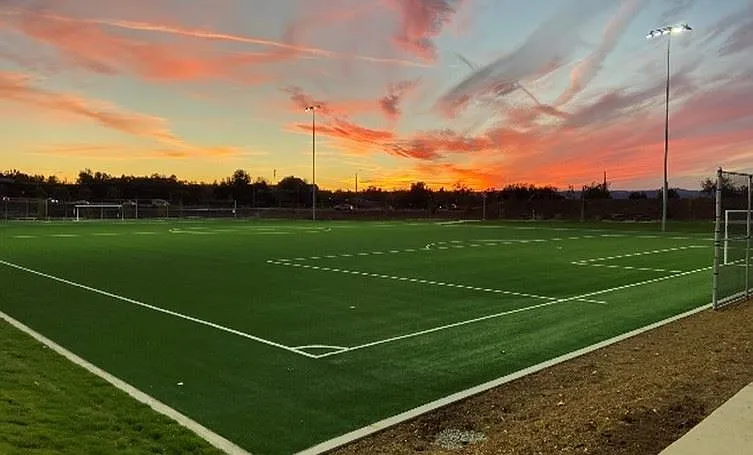 Birdsall Sports Park soccer fields within walking distance from house