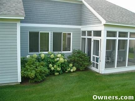 Back with screened patio