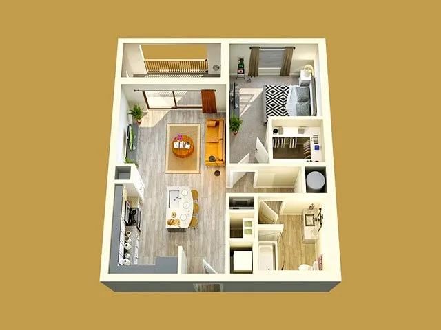 Floor plan Laveer