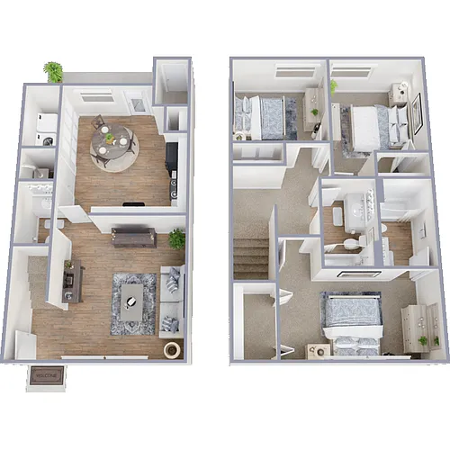 Floor plan Townhomes