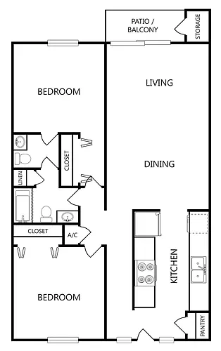Floor plan B