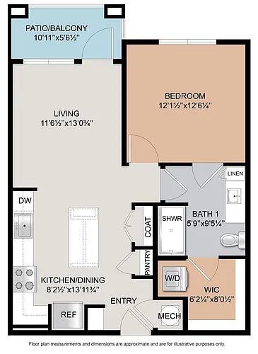 Floor plan A1
