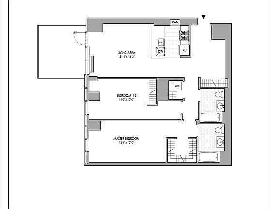 2nd image of 606 W 57th St APT 201