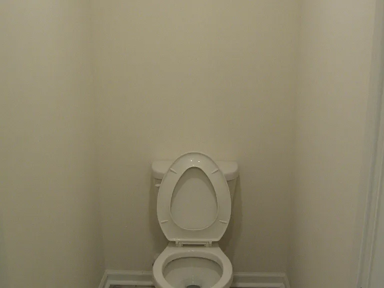 Upstairs toilet room