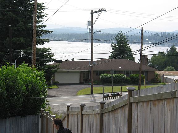 View from back yard