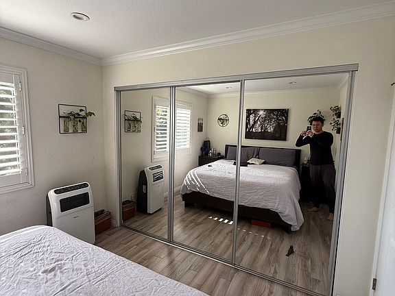 Master bedroom fits a cal king
