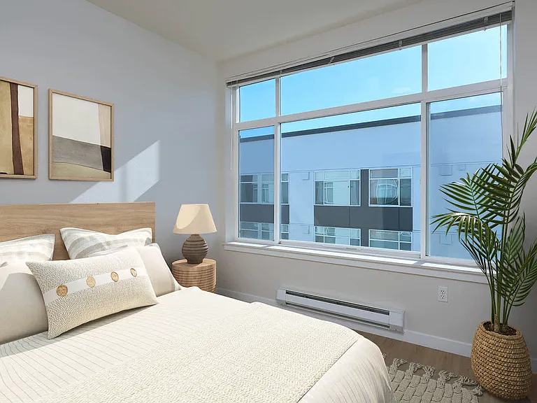 Bedroom with Hard Surface Flooring