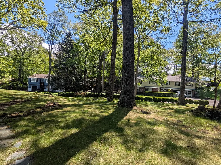 Large front yard