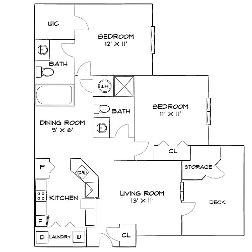 Floor plan Design 2A