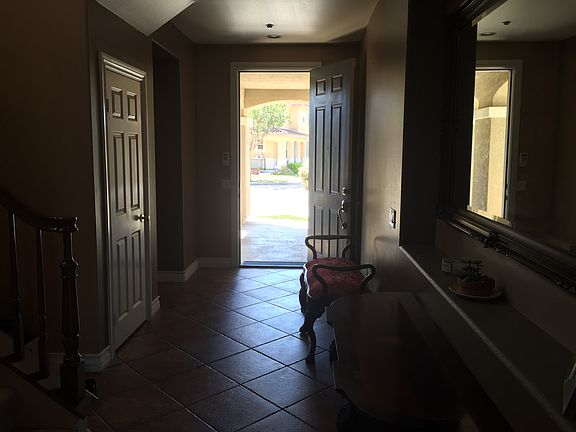 Looking out the front door