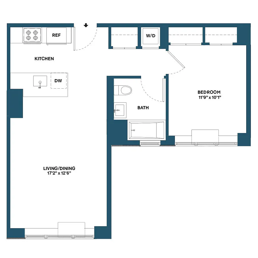 Floor plan A03