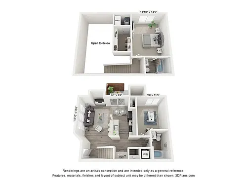 Floor plan Bordeaux