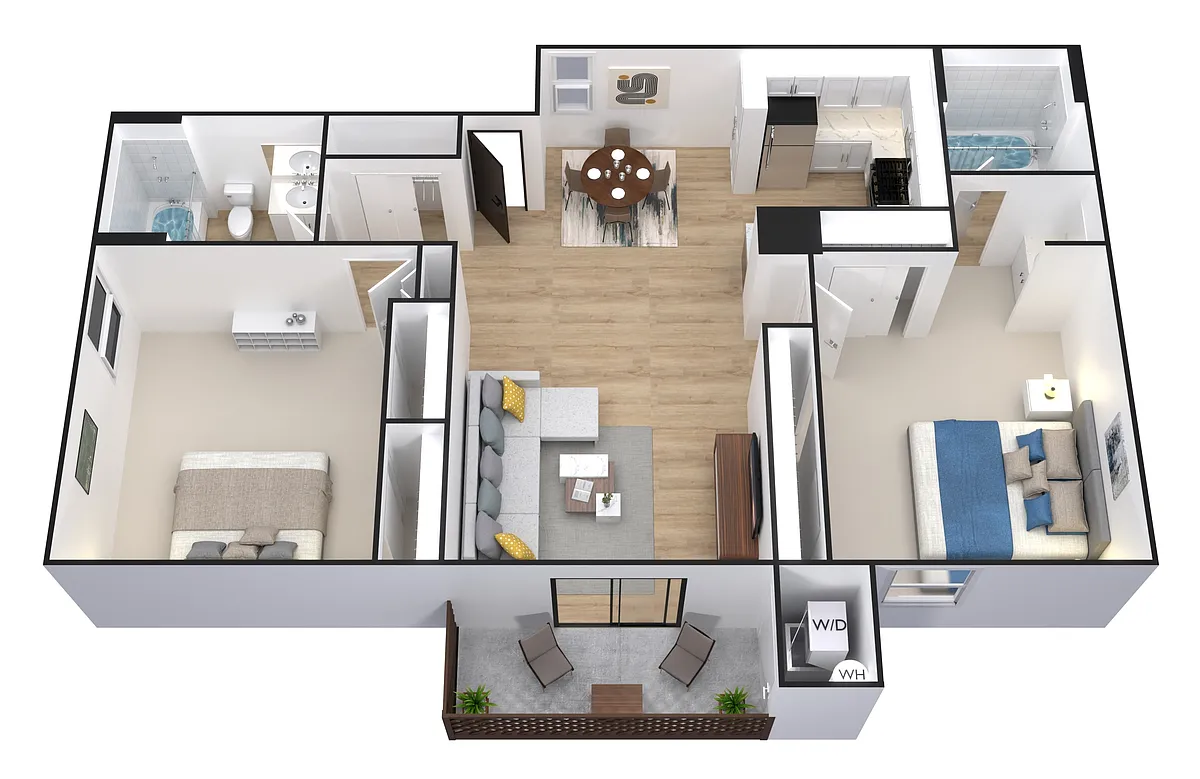 Floor plan B2
