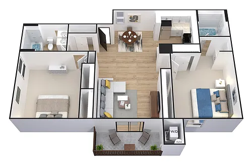 Floor plan B2