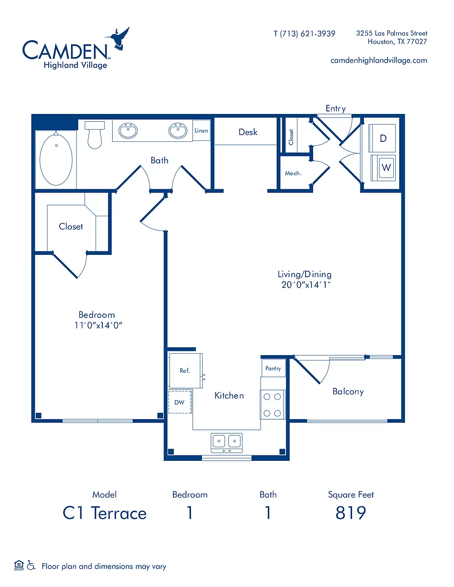 Floor plan C1 Terrace