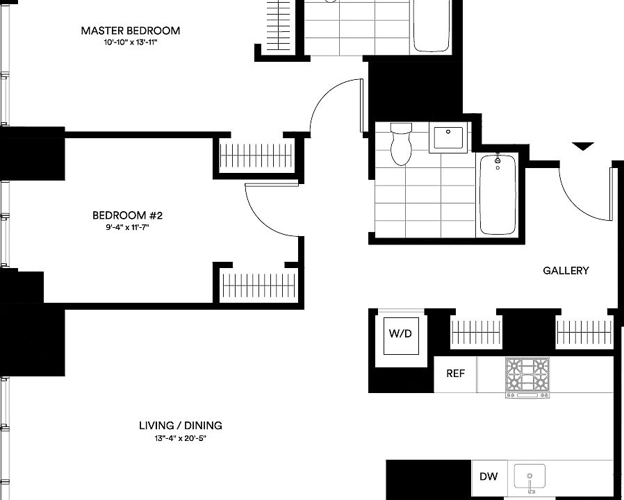 2nd image of 28-40 Jackson Ave Penthouse 4E