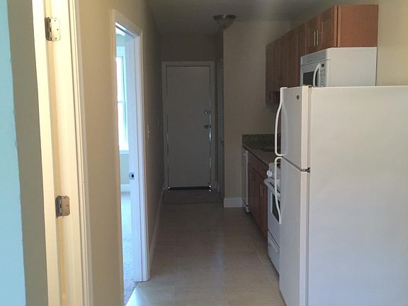 off of living room, looking at the galley kitchen