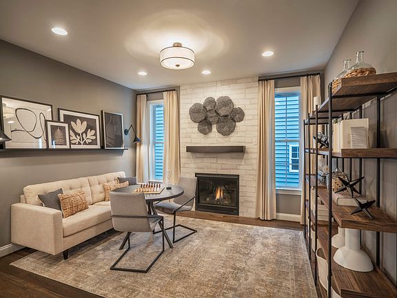 The Washington Model Living Room