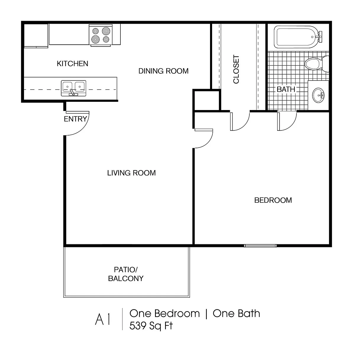 Floor plan A1