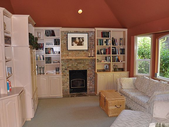 The Family Room with Cathedral Ceiling
