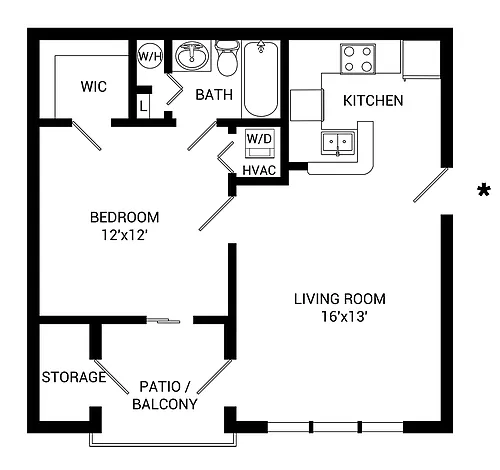 Floor plan The Amelia