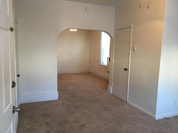 view from living room to bedroom