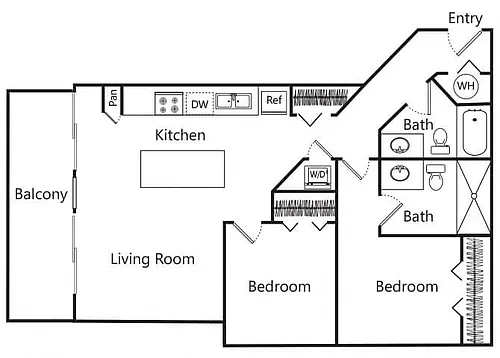Floor plan B7
