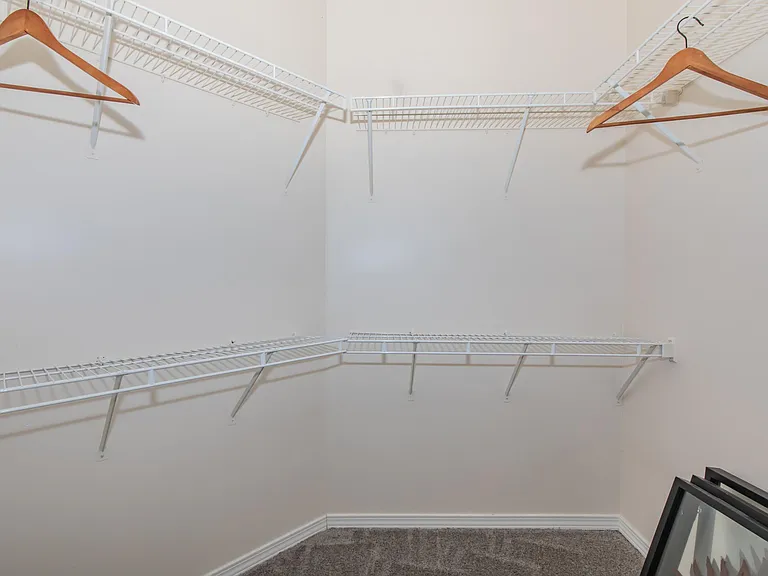 Spacious Walk In Closet
