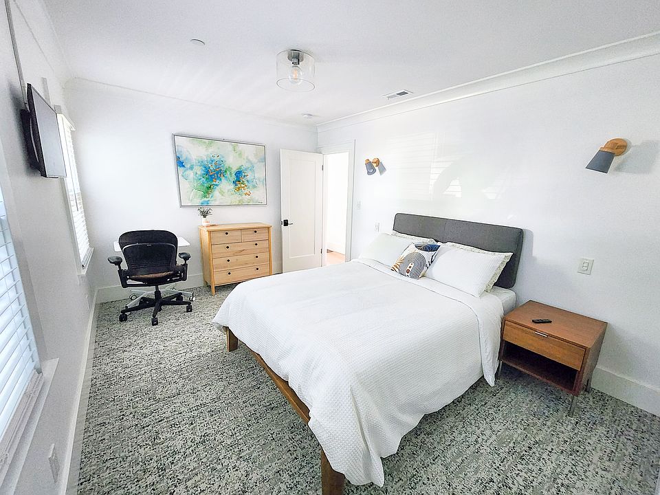 Rear bedroom from bathroom