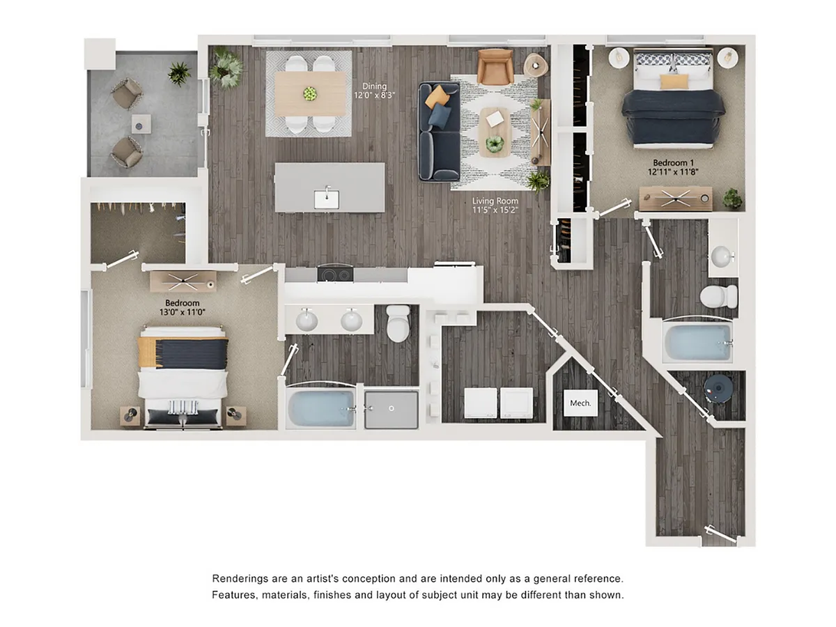 Floor plan B10