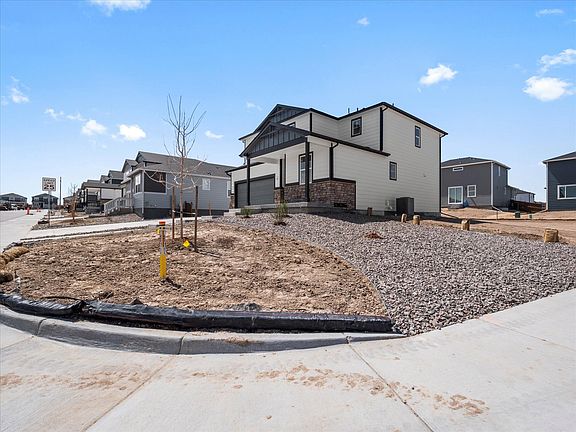 The Columbine floorplan at Sunstone at Terrain