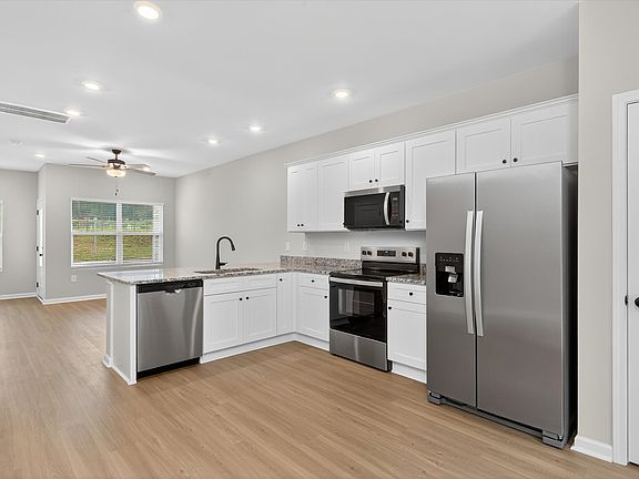 Bright and light kitchen.