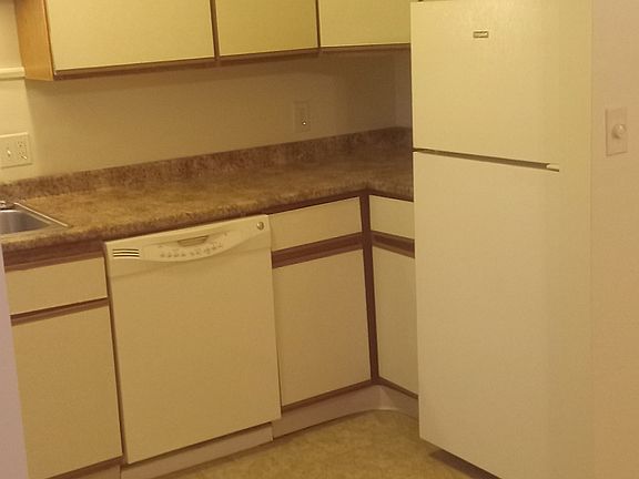 Kitchen view from dining room from different angle