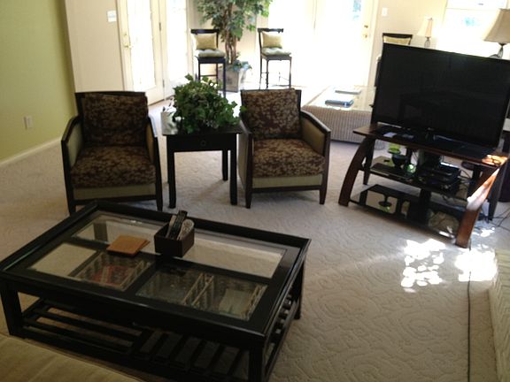 Living room to sunroom