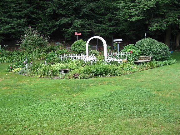 Back Yard & Flower Garden