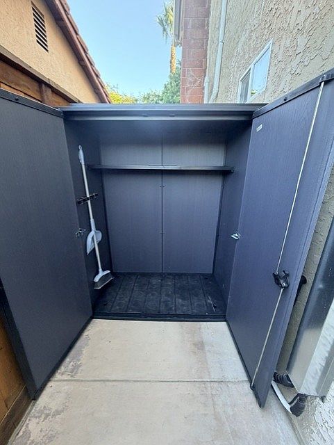 Outdoor shed
